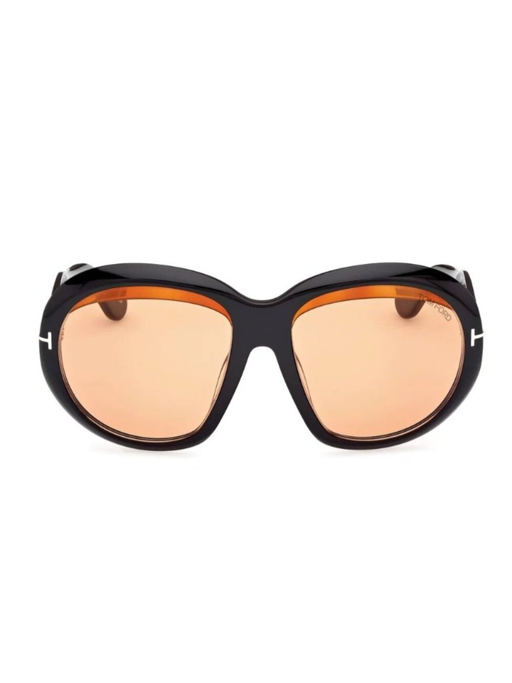 NEW TOM FORD SUNGLASSES ANGELICA FT1193 01E WOMEN BLACK/ORANGE EYEWEAR TF1193 - Picture 2 of 3